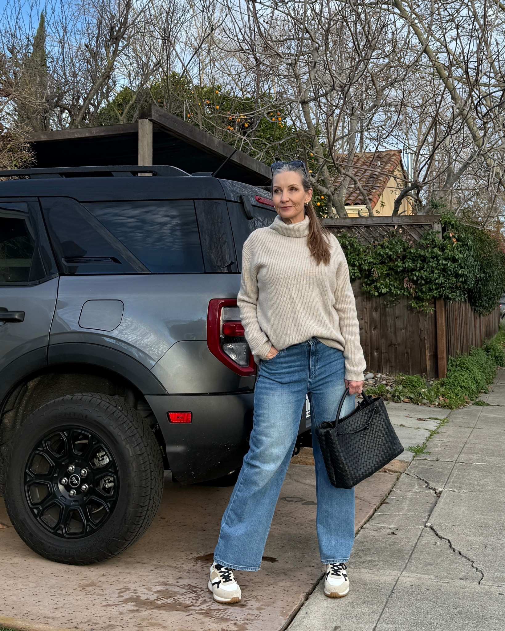 Dressed casual for weekend adventure!  everything runs true to size. #styleover40 #styleover50 #minimaliststyle #midsizestyle #capsulewardrobe #casualootd #modernminimalist #sustainablestyle 
#effortlessstyle #simplestyle #modernclassics 

#LTKdayinmylife #LTKOver40 #LTKMidsize