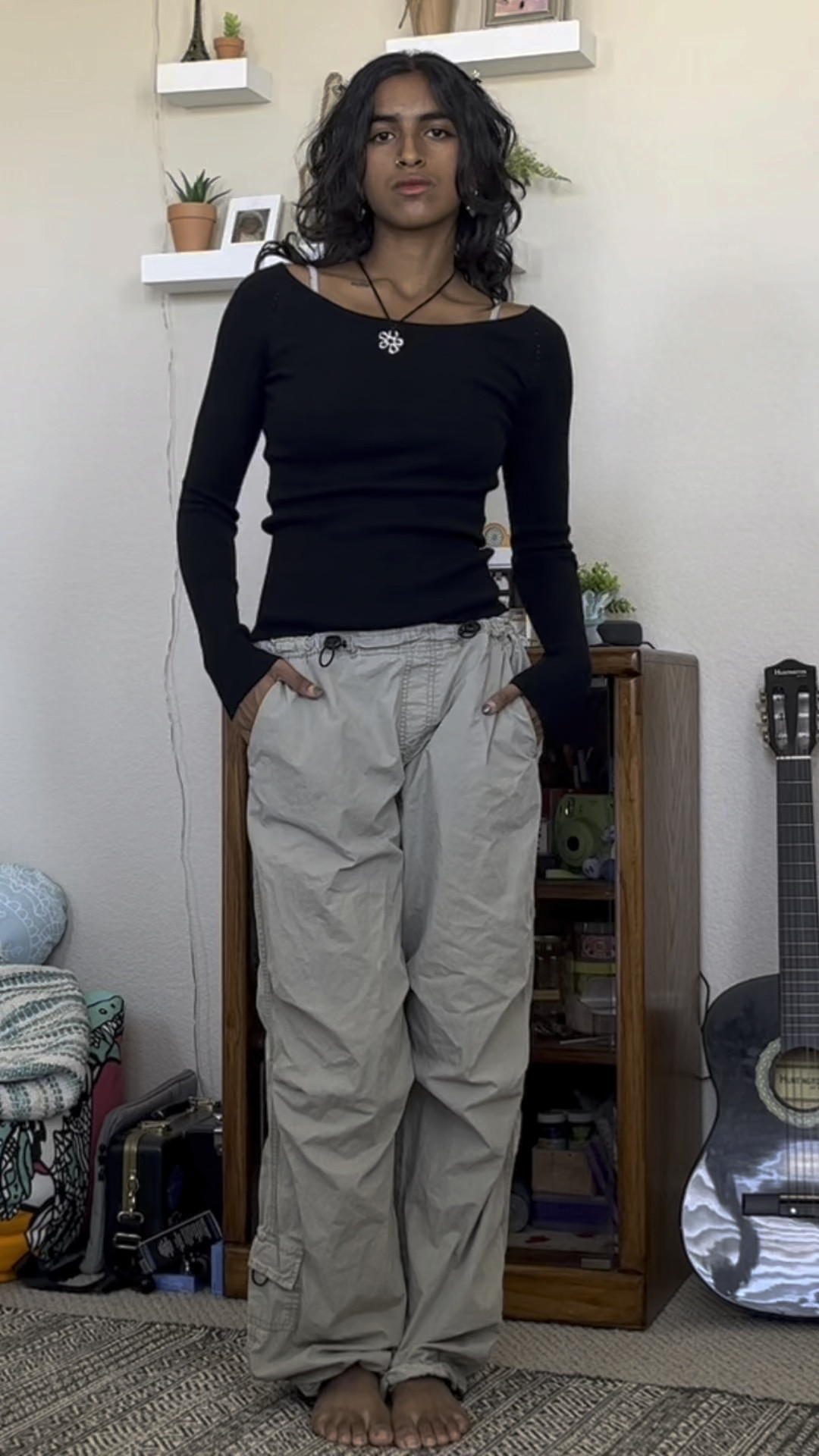 a tight shirt and cargos are another great option for quick school outfits! especially good if your school’s shoulder and midriff-sensitive lol

#LTKBacktoSchool