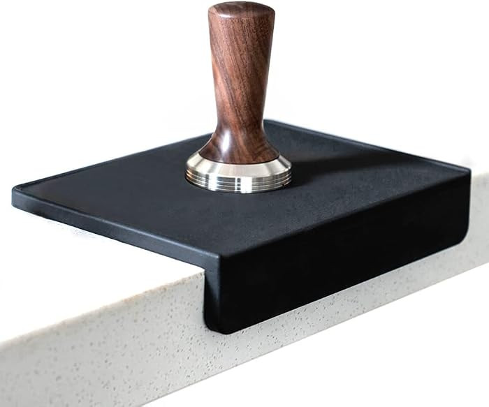 watchget Espresso Tamping Mat, Coffee Tamper Mat, Black Food Grade Silicone Pad, 8Inch X 6Inch Co... | Amazon (US)