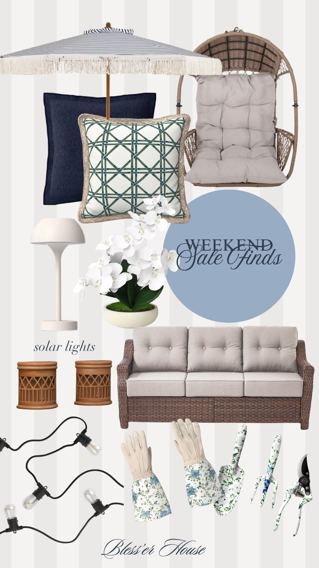 Outdoor sale finds! 

Outdoor furniture, swing, solar lights, outdoor pillows 

#LTKSeasonal #LTKSaleAlert