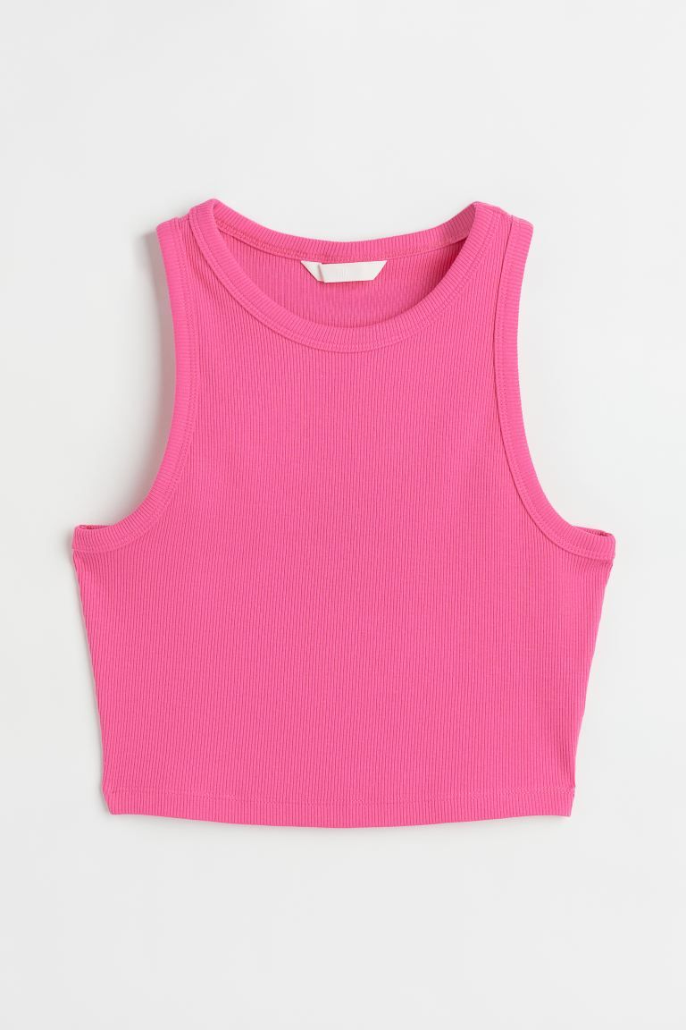Cropped vest top | H&M (UK, MY, IN, SG, PH, TW, HK)