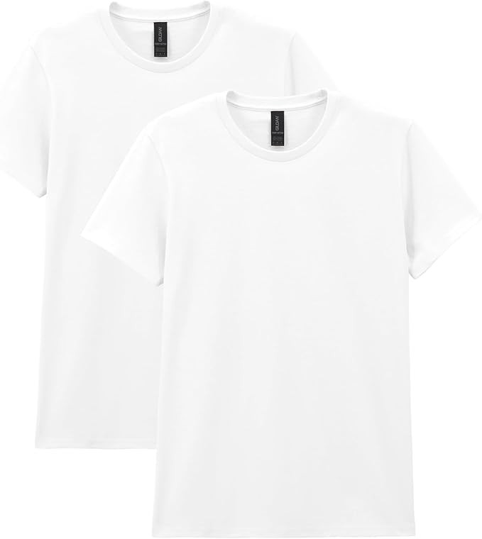 Gildan Women's Heavy Cotton T-Shirt, Style G5000L, 2-Pack | Amazon (US)