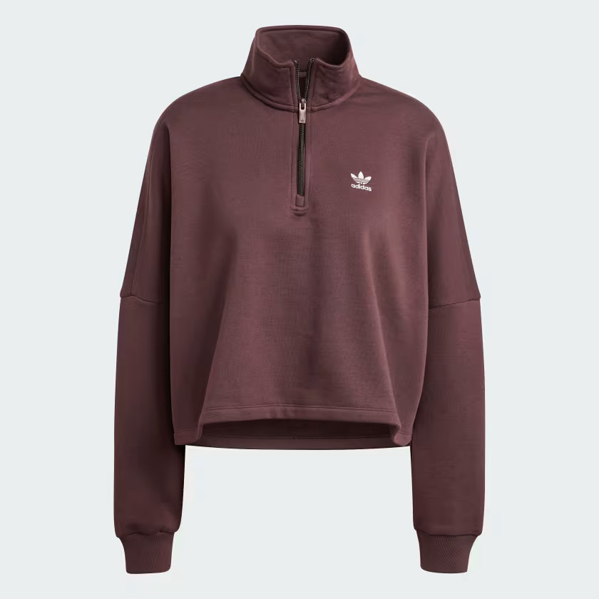 Essentials 1/2 Zip Fleece Sweatshirt | adidas (US)