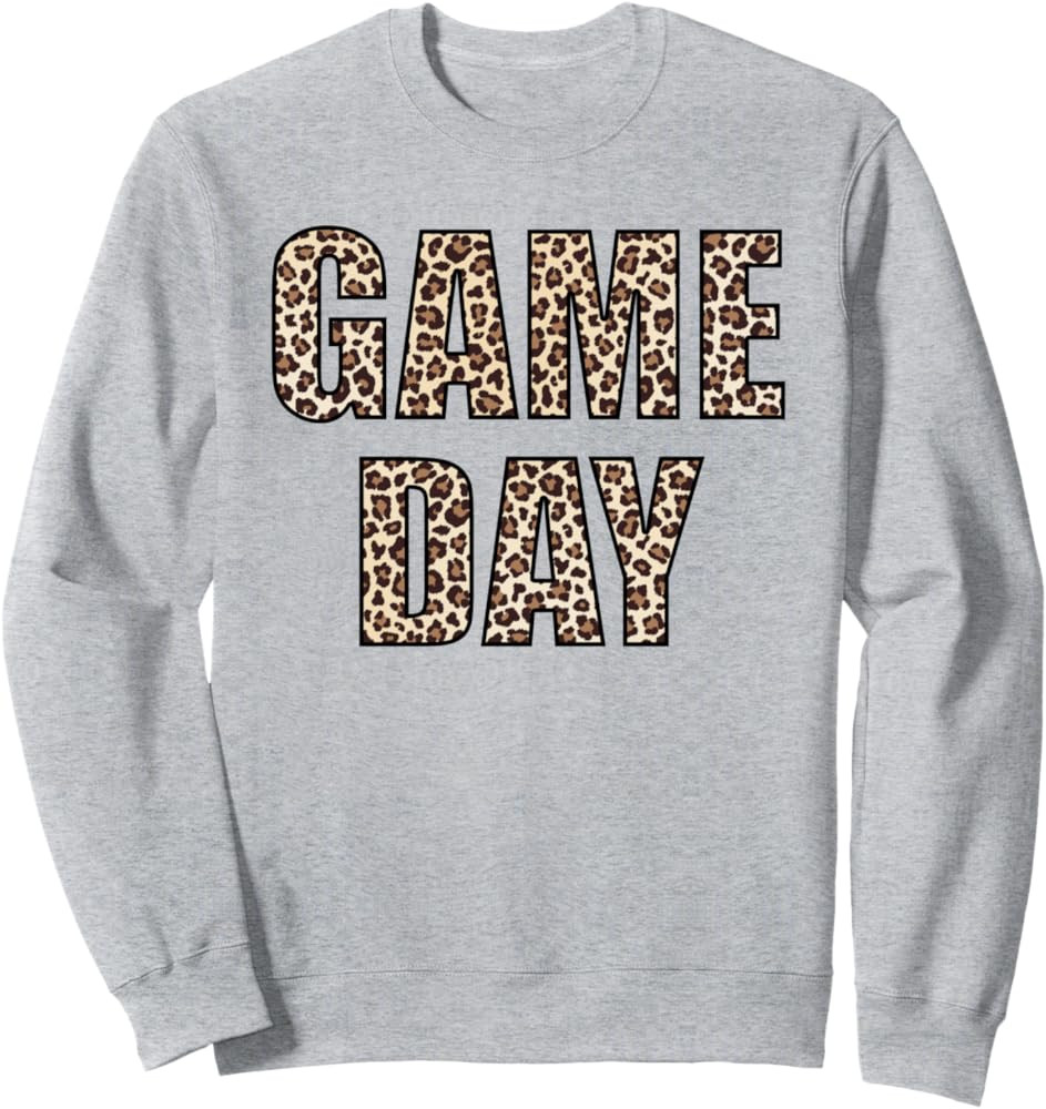 Game Day Leopard Sweatshirt | Amazon (US)