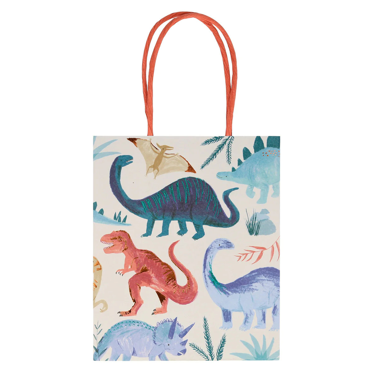 Dinosaur Kingdom Party Bags (x 8) | Meri Meri