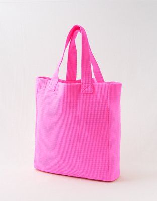 Aerie Terry Square Tote Bag | Aerie
