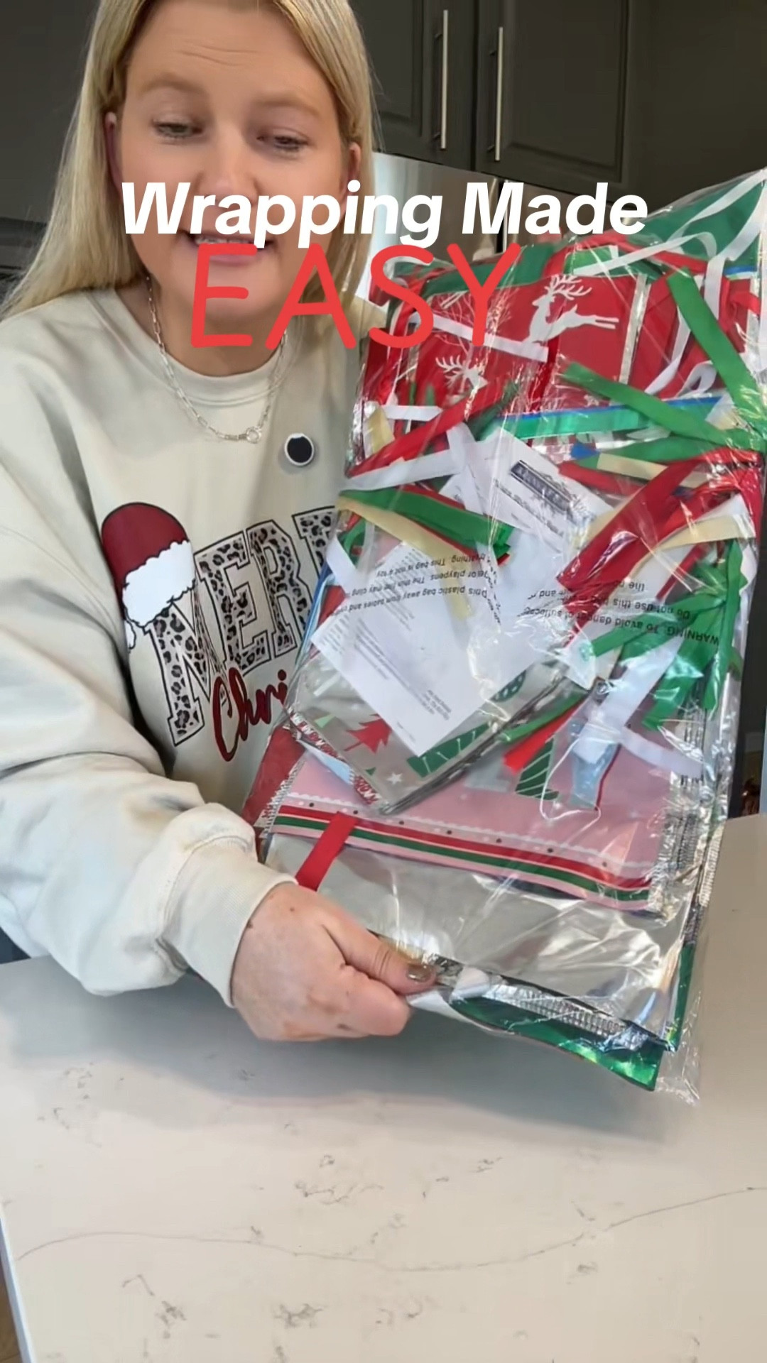 We now have the 100 PIECE gift bag set!
The Kringle Express drawstring bags make holiday wrapping so much easier and they are reusable!
#giftwrapping #giftbags #christmaspresents

#LTKHome #LTKFindsUnder50 #LTKSeasonal