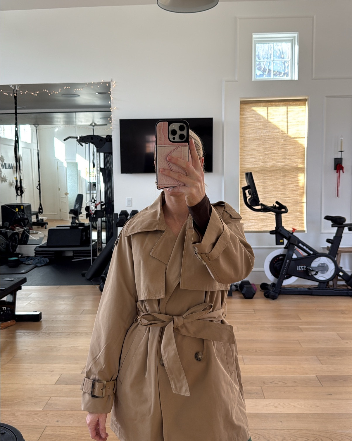 #abercrombiepartner Partnering up with @abercrombie today to share new arrivals I’m LOVING. What’s your favorite!? All sizes listed below:

Women's YPB Long-Sleeve Mesh Wrap Top, Small

Long-Sleeve Half-Zip Fleece Jumpsuit, Small, Light Gray

YPB studioFLEX Sweetheart Tank, Forest Green, XS 

YPB studioFLEX Curve Love 7/8-Length Legging, Forest Green, XS

Mid-Length Trench Coat, Small, Caramel

@shop.ltk #liketkit 

#LTKootd #LTKFindsUnder100