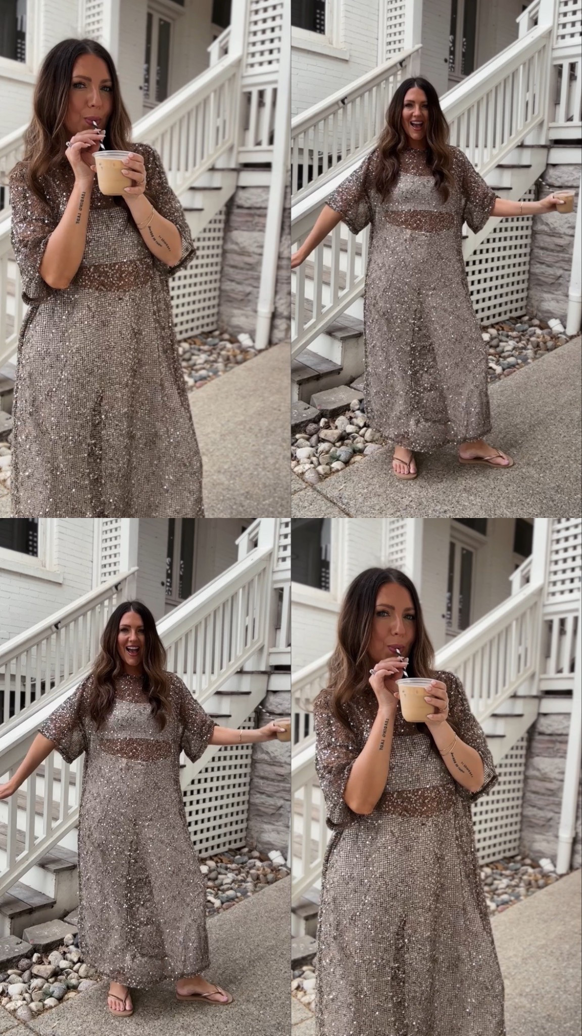 Sequin kaftan dress of my dreams / wearing a size small

#LTKFestival #LTKootd #LTKSeasonal