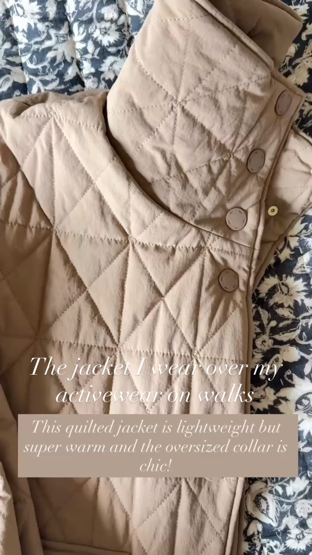 I wear this quilted jacket over a  comfortable athletic set.

#winterworkout
#winterwalk
#fitnessgoals
#outdoorwalkingoutfit
#winteroutfit

#LTKmomlife #LTKootd #LTKgrwm