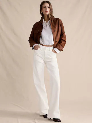 The Icon Classic Wide-Leg Jean | Banana Republic (CA)