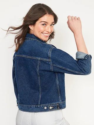Classic Non-Stretch Jean Jacket for Women | Old Navy (CA)