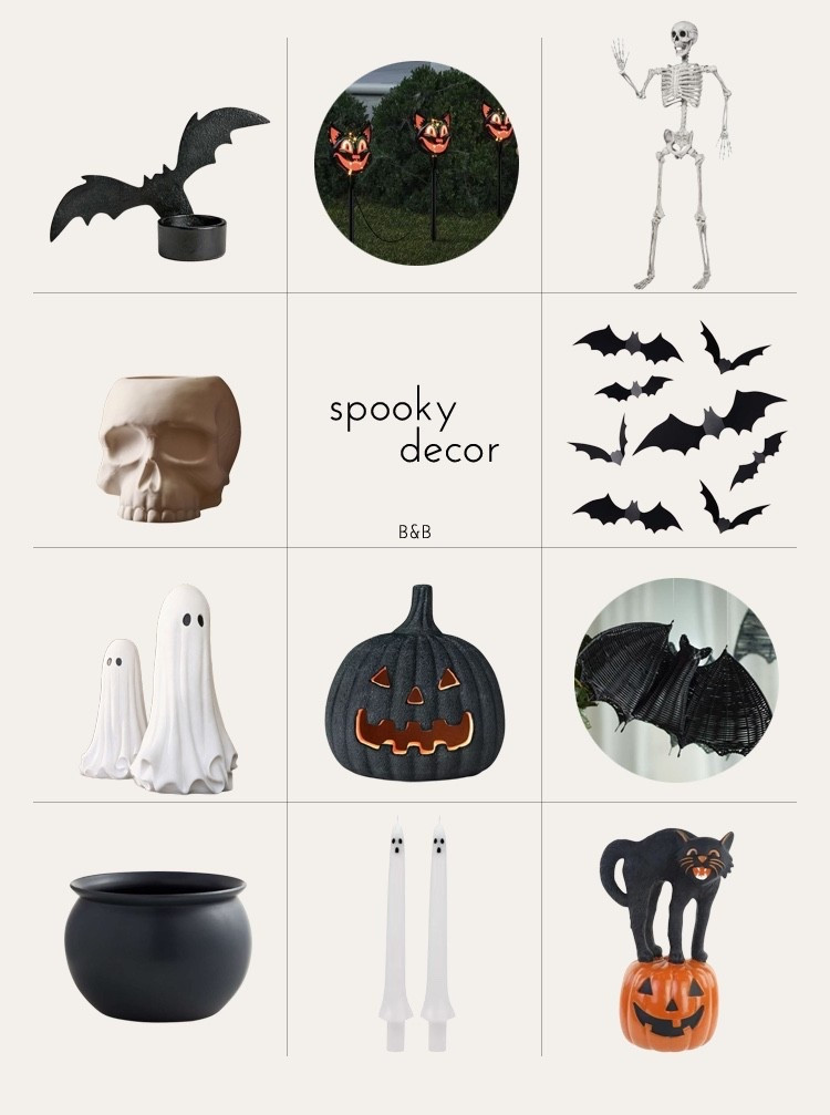 It might not feel like Halloween is just a few weeks away — especially with the warm weather still hanging around — but at least the humidity has backed off a bit. And honestly, the candy showing up on store shelves is enough to get me in the Halloween spirit. Here are some of the best spooky decorations I’ve come across so far. (You'll have to head to the blog for a link to #11 as it's not on LTK.)

#LTKHalloween #LTKSeasonal