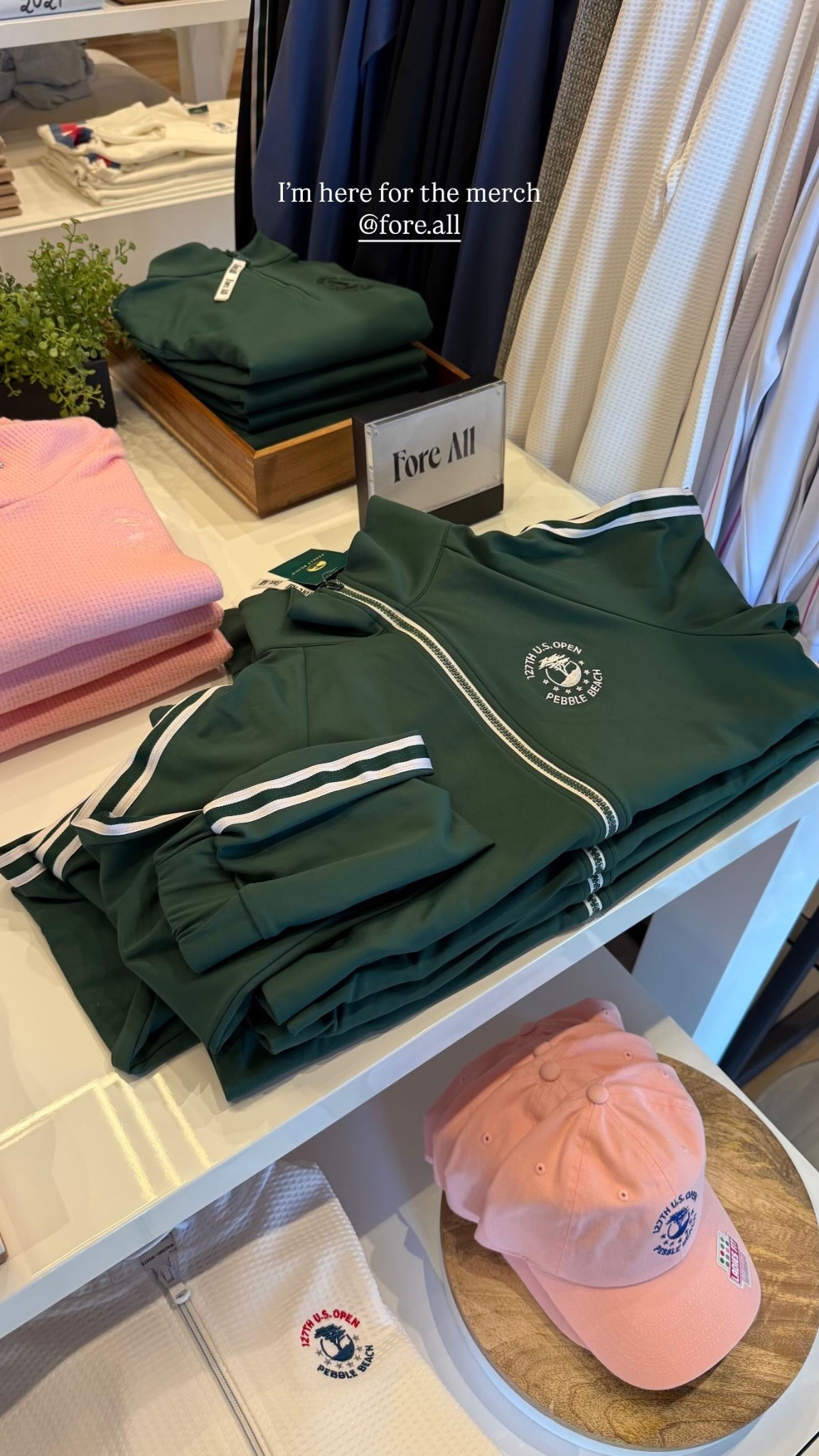 When at pebble beach, merch is a must! #golf

#LTKdayinmylife #LTKActive