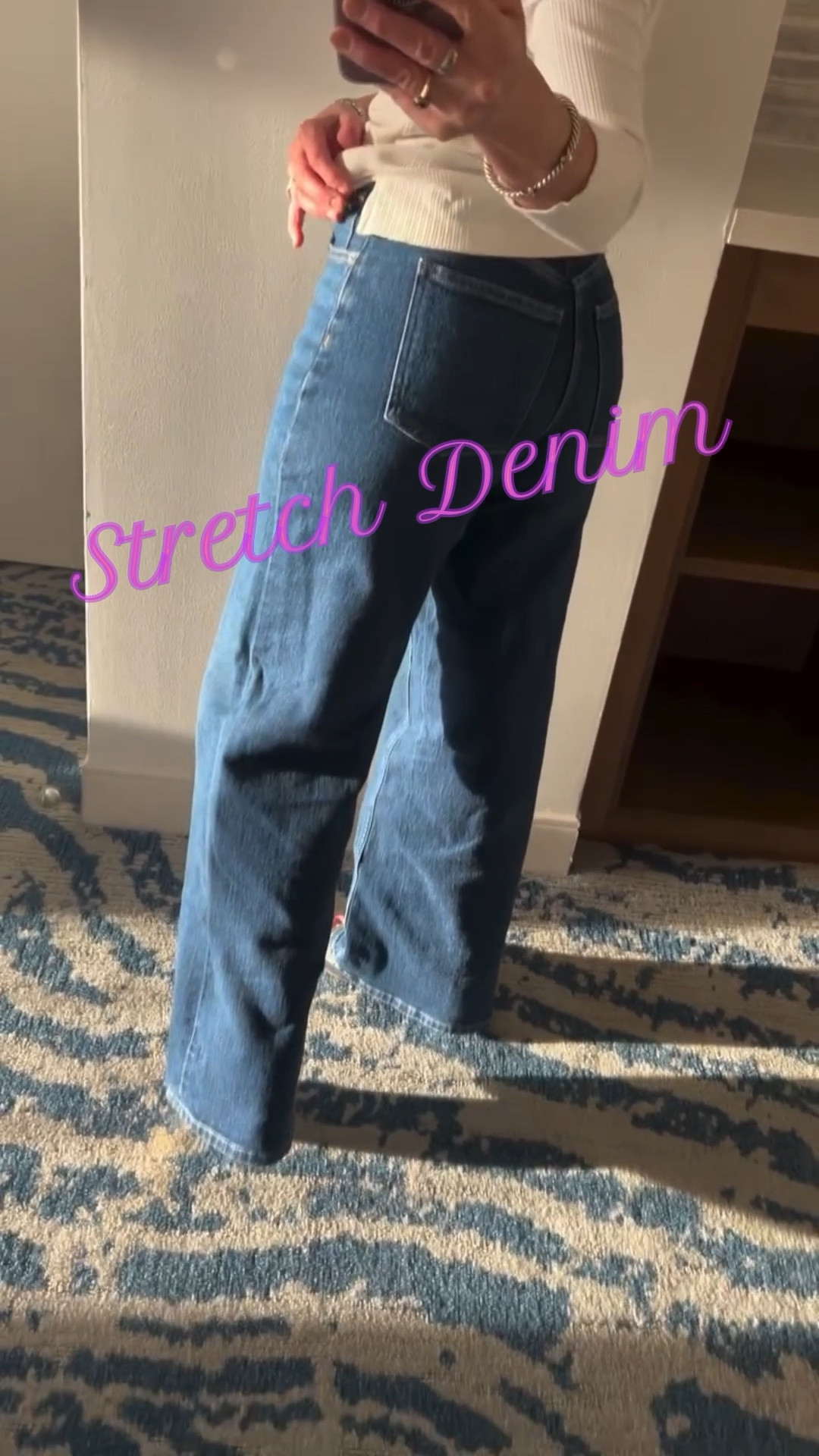 Denim that makes you look great! Look how flattering this denim is and did I mention that they come in petite, regular and tall? Sizes for EVERYBODY too. 💕If you didn’t know that SPANX makes denim, now you know. I have literally gotten compliments in the middle of meetings, walking thru airport terminals and more. I usually struggle with waist gap, but these fix that with the premium fit and the four-way stretch. They have signature shaping that works for everybody. Look at how flattering the waistband is. I love the back lift as well. These are so comfortable and you can wear them all day or all night. They look just as good with heels or sneakers or throw on a pair of cowboy boots. 💕






https://community.spanx.com/s/betsy.k




@Spanx #SpanxPartner #denim #ltkseasonal    #ltkactive #ltkhome #ltkover40 #ltku #denim #petite #weekendstyle #stretchdenim #houstonrodeo #trendingdenim #partylook #springoutfit #ltksalealert #trendingstyle  #easter #easteroutfit #matchingset #springstyle #springlooks #ltkgrwme #ltkfindsunder50  #ltktall #loungesets #ltkpetite #ltkmidsize #ltkplussize #ltkmomlife #target #amazon
#ltkfindsunder100  #giftsforher #eastergifts #basketstuffers
 #stretchdenim #premiumdenim

#LTKgrwm #LTKSpringSale #LTKootd