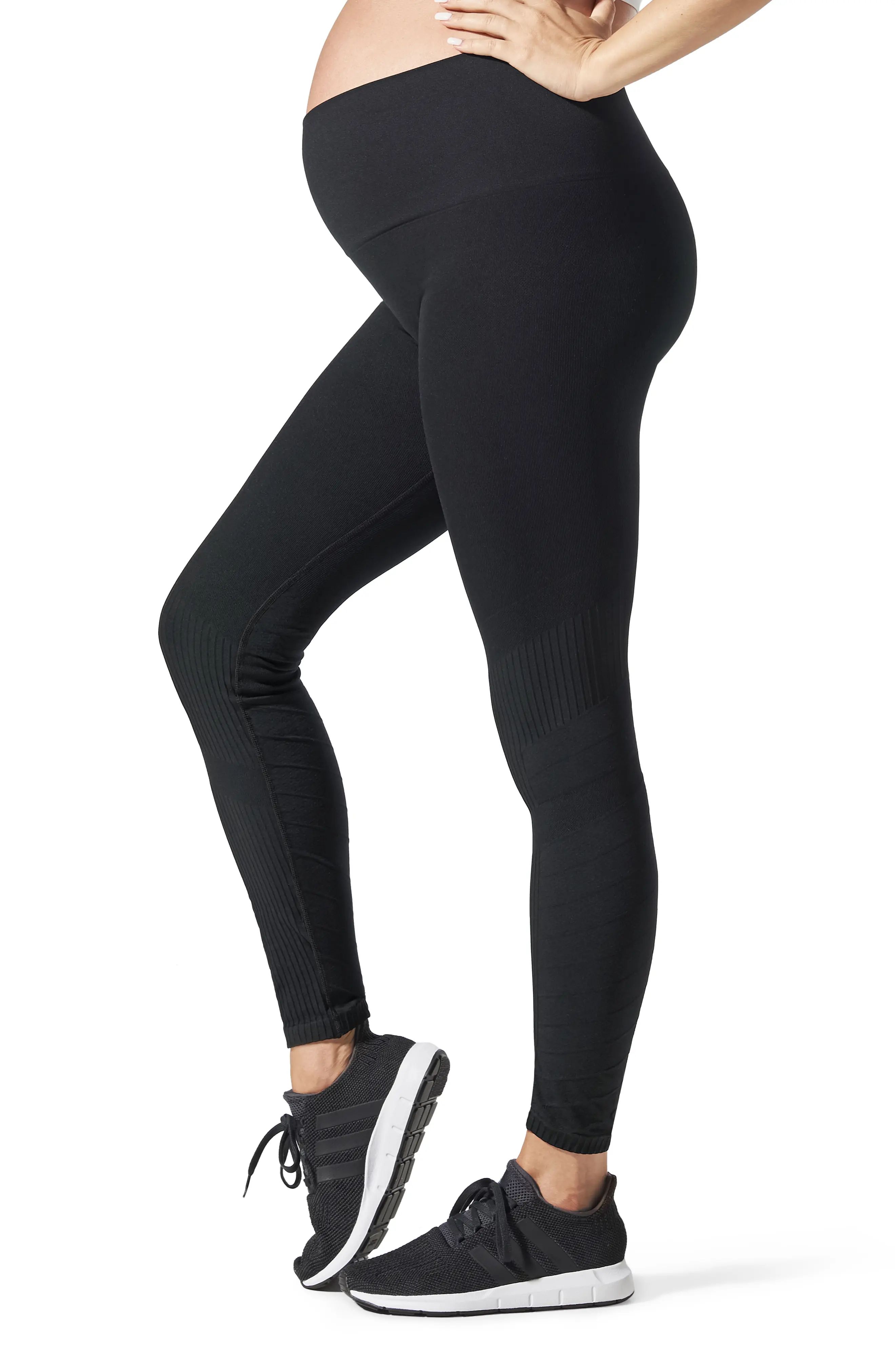 BLANQI SportSupport® Hipster Contour Support Maternity/Postpartum Leggings | Nordstrom