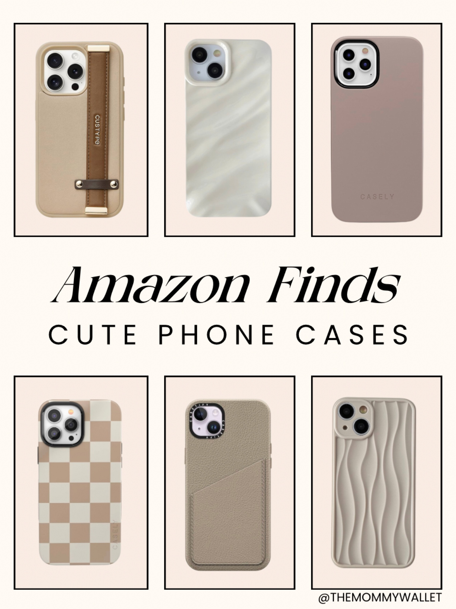 Cute aesthetic phone cases on Amazon! 

#LTKsalealert #LTKSpringSale #LTKfindsunder50