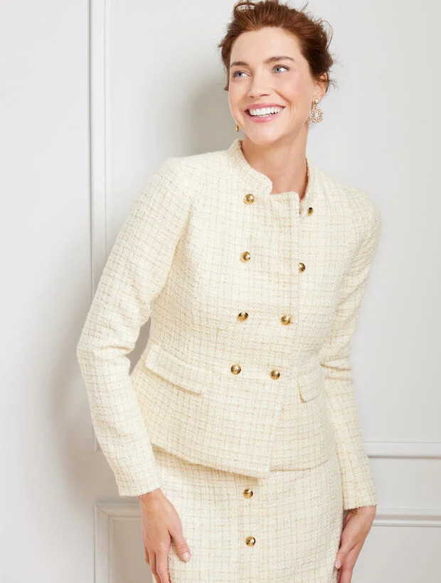 Dazzling Tweed Jacket | Talbots
