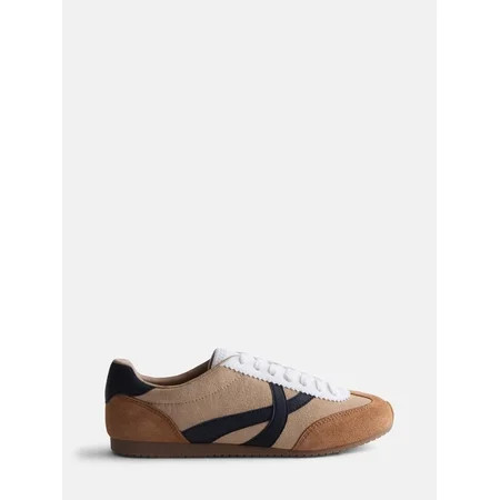 Scenario Women's Lace Up Low Profile Sneakers | Walmart (US)