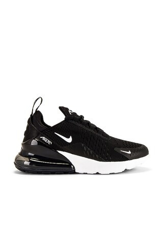 Nike Air Max 270 Sneaker in Black, Anthracite & White from Revolve.com | Revolve Clothing (Global)