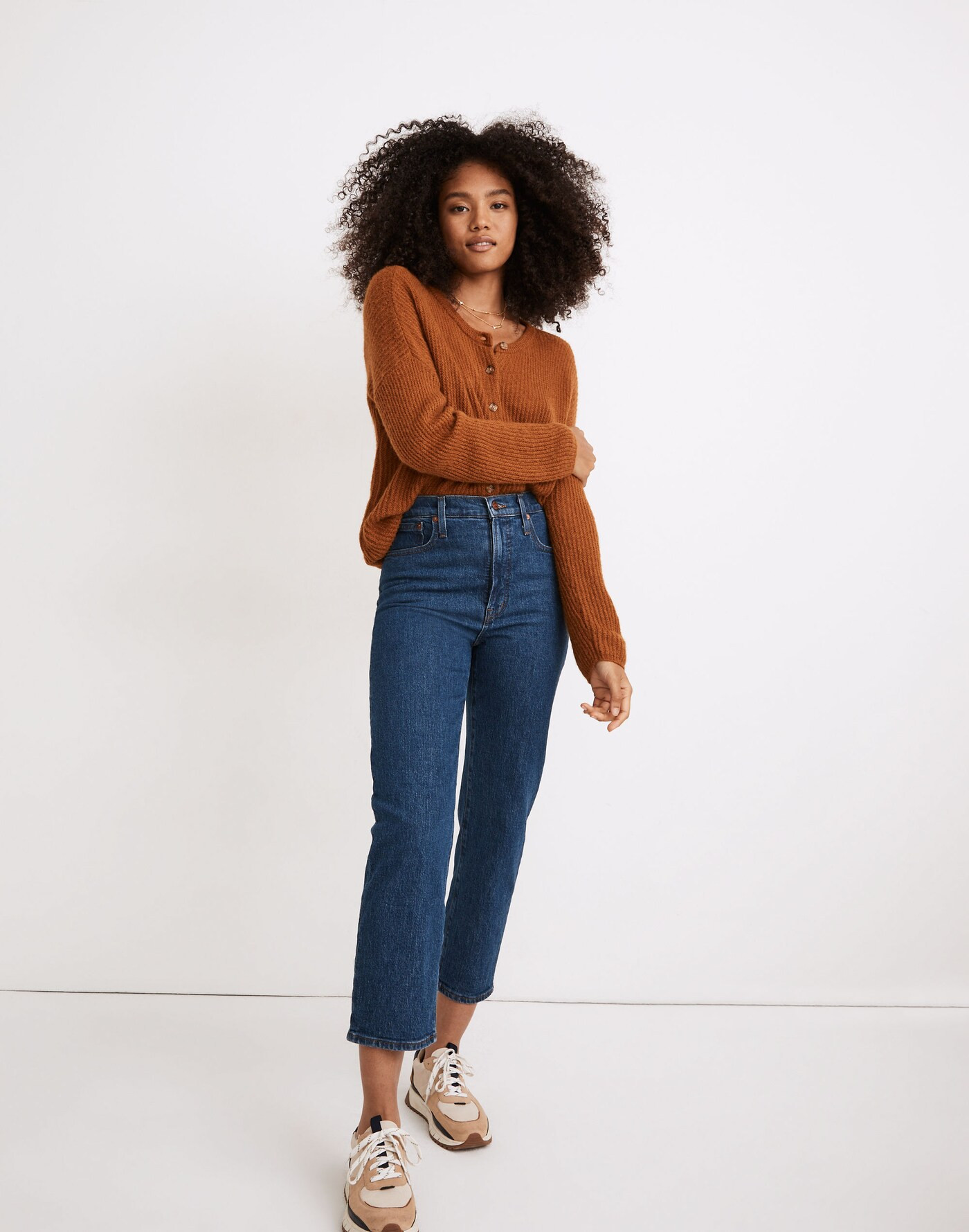 The Perfect Vintage Straight Crop Jean in Edendale Wash | Madewell