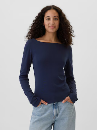 Favorite Boatneck T-Shirt | Gap Factory