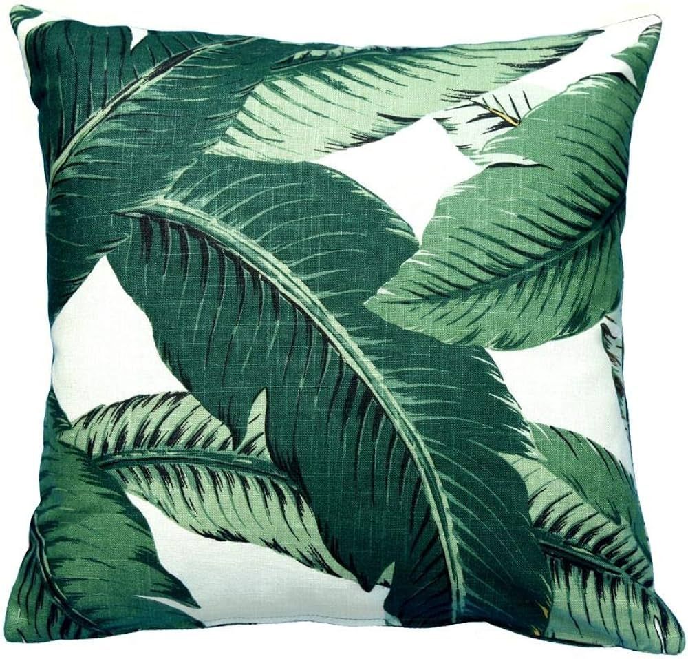 Throw Pillow Covers, Outdoor Pillows, Decorative Tommy Bahama Fabric, Swaying Palms, Outdoor Thro... | Amazon (US)