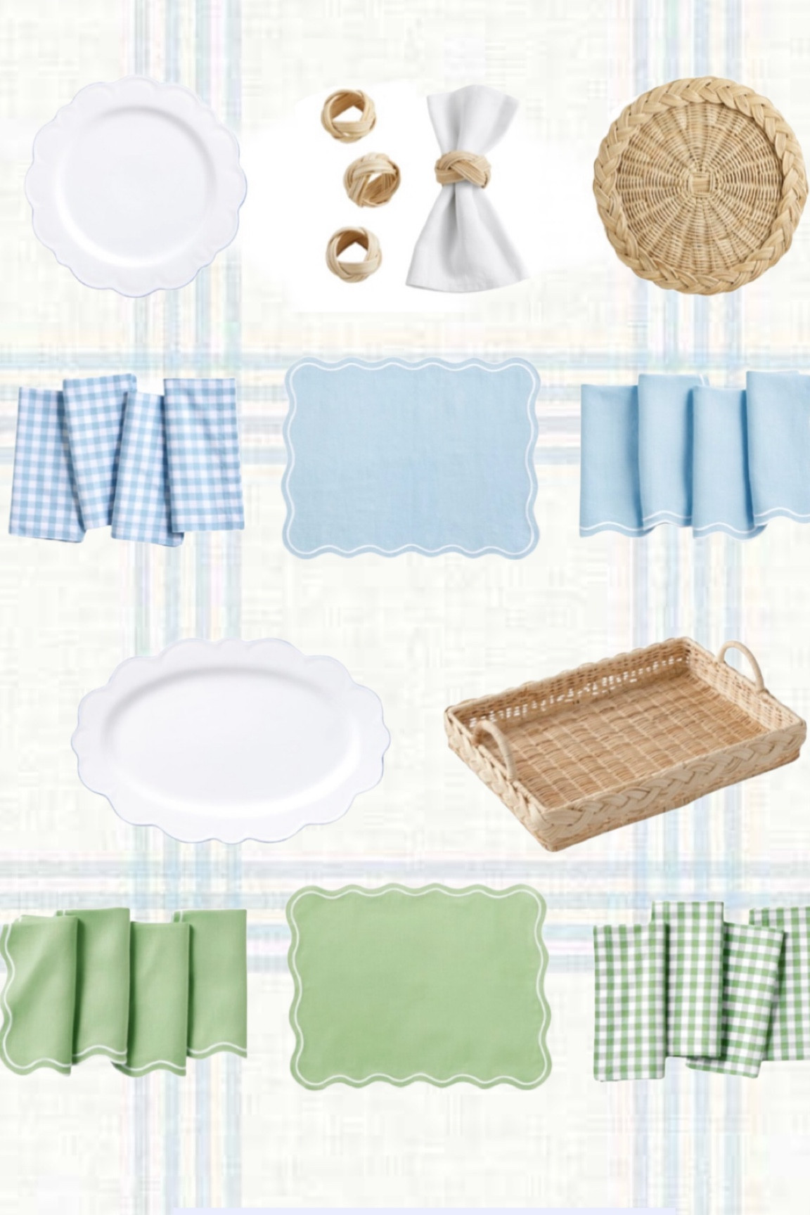 Blue and white tabletop 

#LTKstyletip #LTKhome #LTKparties