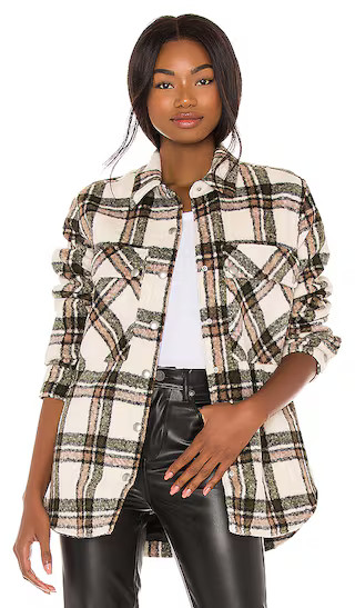 Flannel Shacket in Outsider | Revolve Clothing (Global)