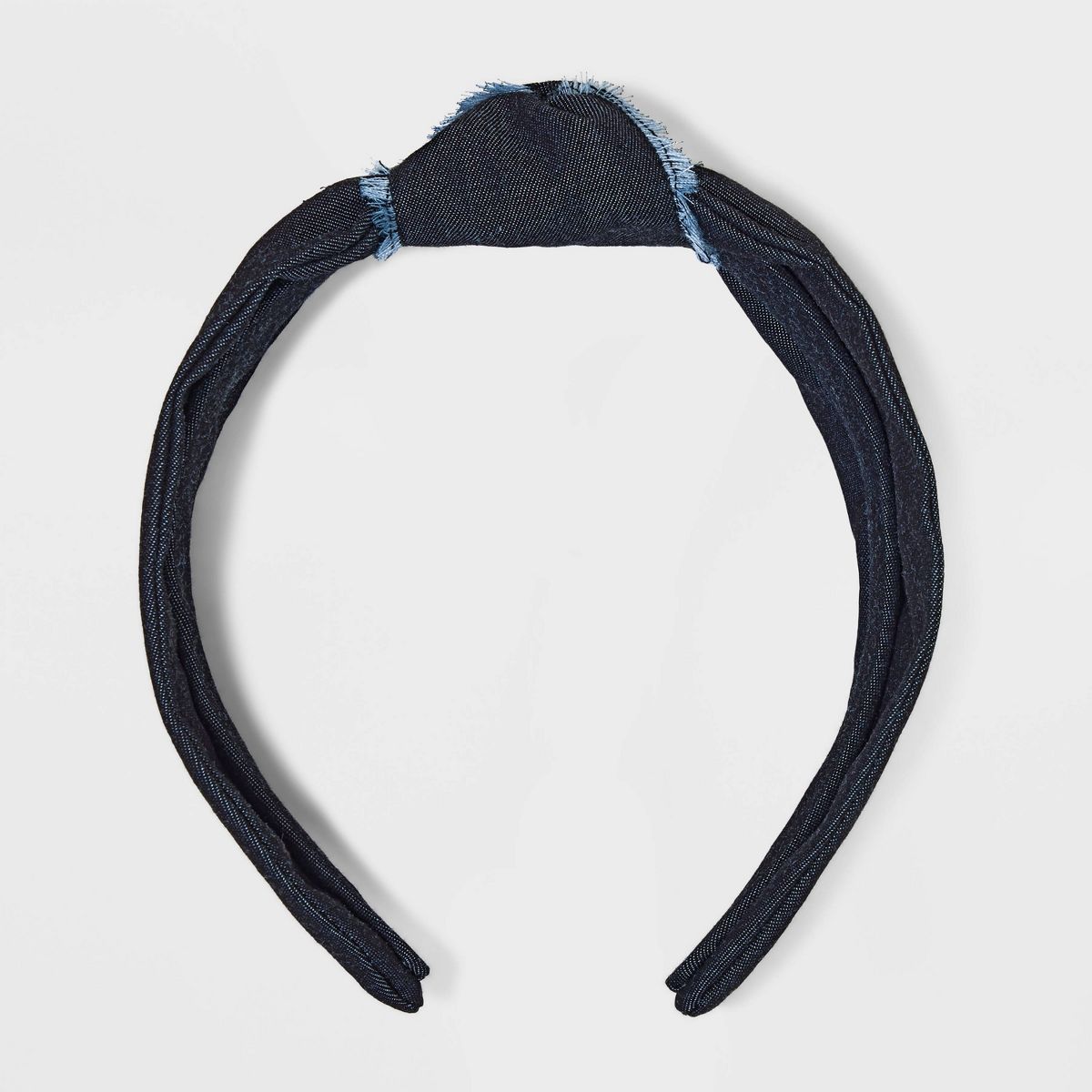 Denim Top Knot Headband - Universal Thread™ Black Denim | Target