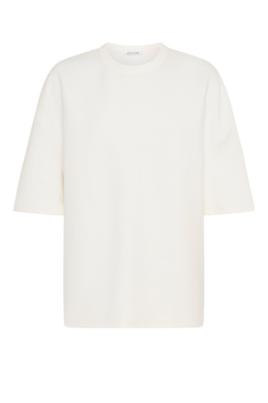 Oversized Boxy Tee in White | Bohemian Traders