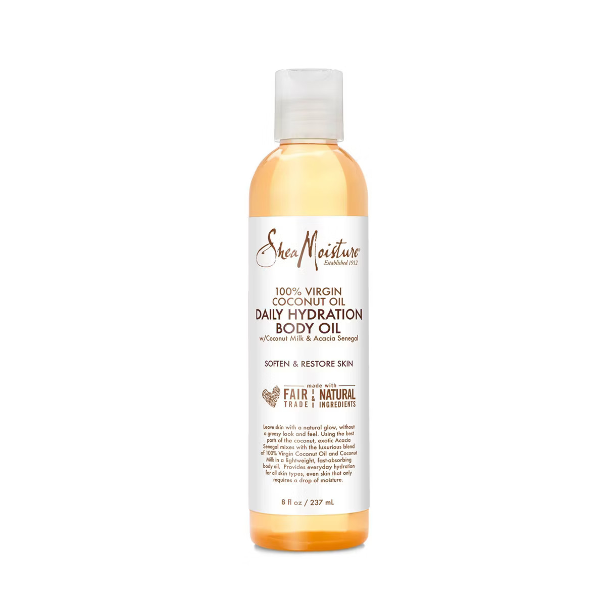 SheaMoisture Daily Hydration Coconut Body Oil - 8 fl oz | Target