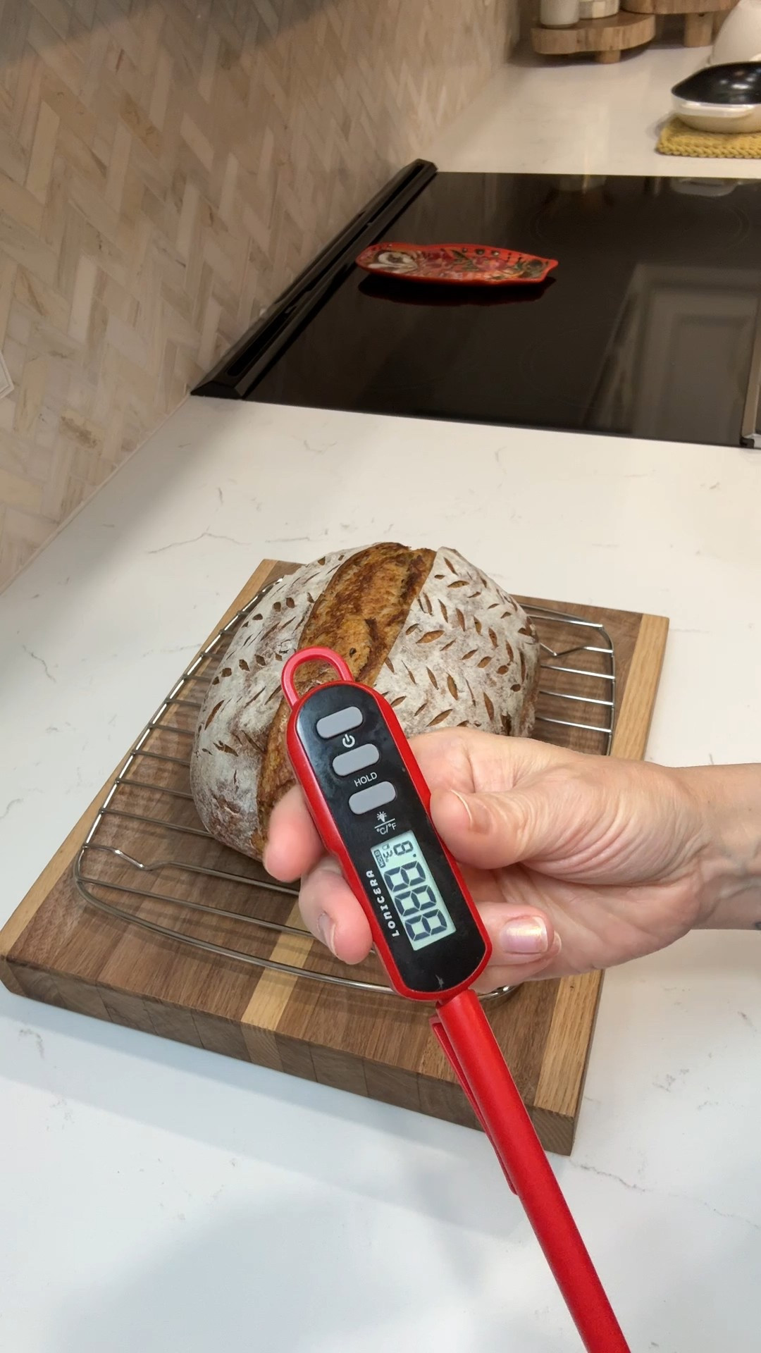 This is the best way to determine if your bread is done!  Internal temp!

#LTKHome #LTKFamily #LTKFindsUnder50