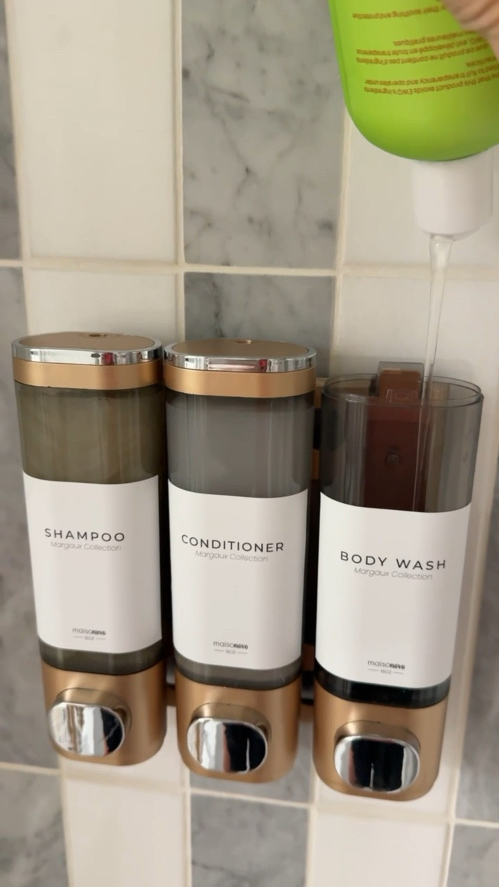 1.5 years later and no issues with these dispensers. Looove having these instead of bottles in the shower.

#LTKmomlife