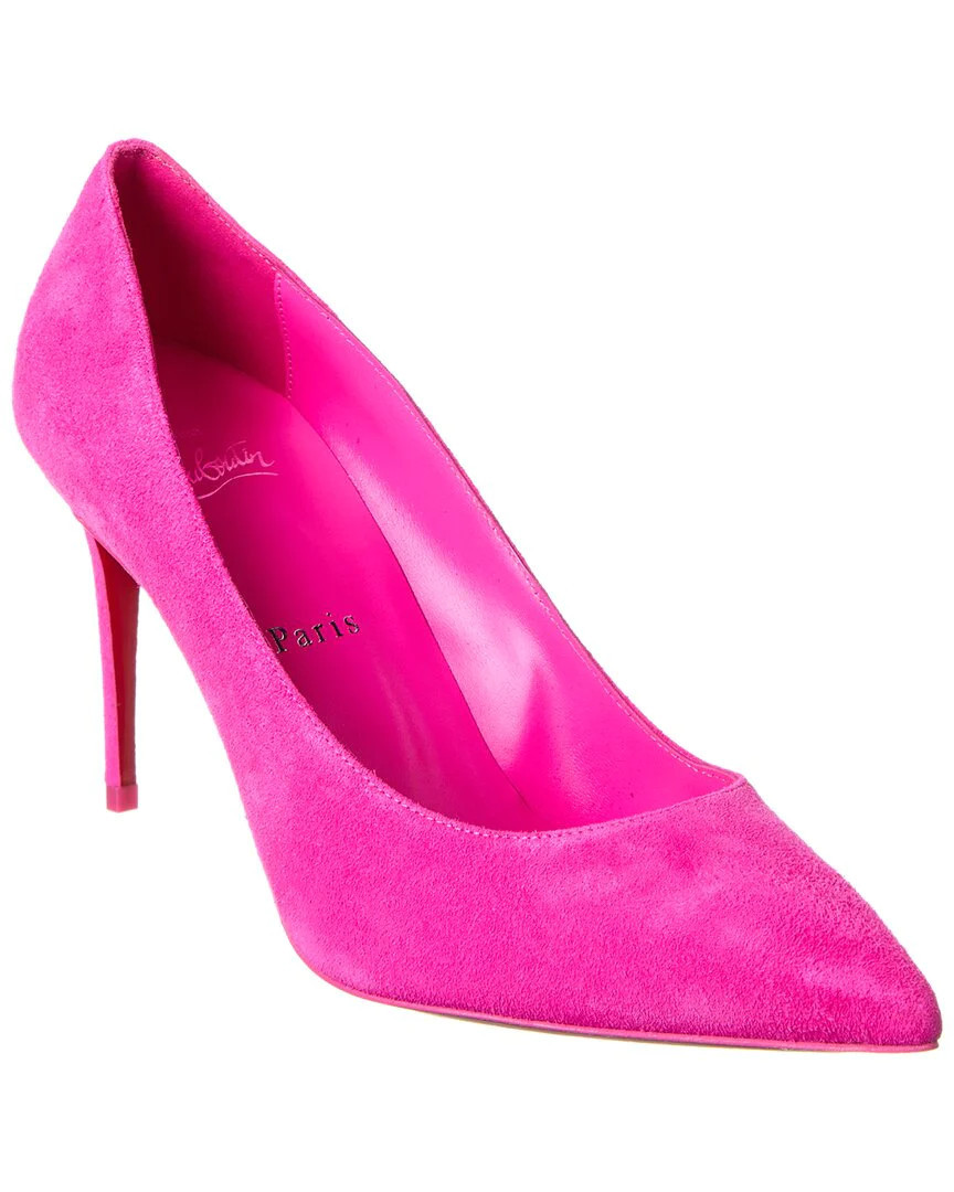 Christian Louboutin Kate 85 Suede Pump | Shop Simon