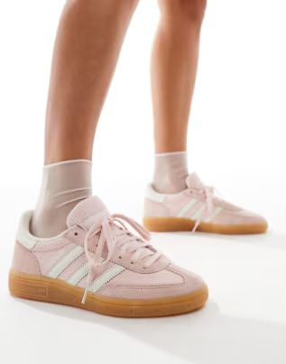 adidas Originals Handball Spezial trainers in pale pink cord | ASOS (Global)