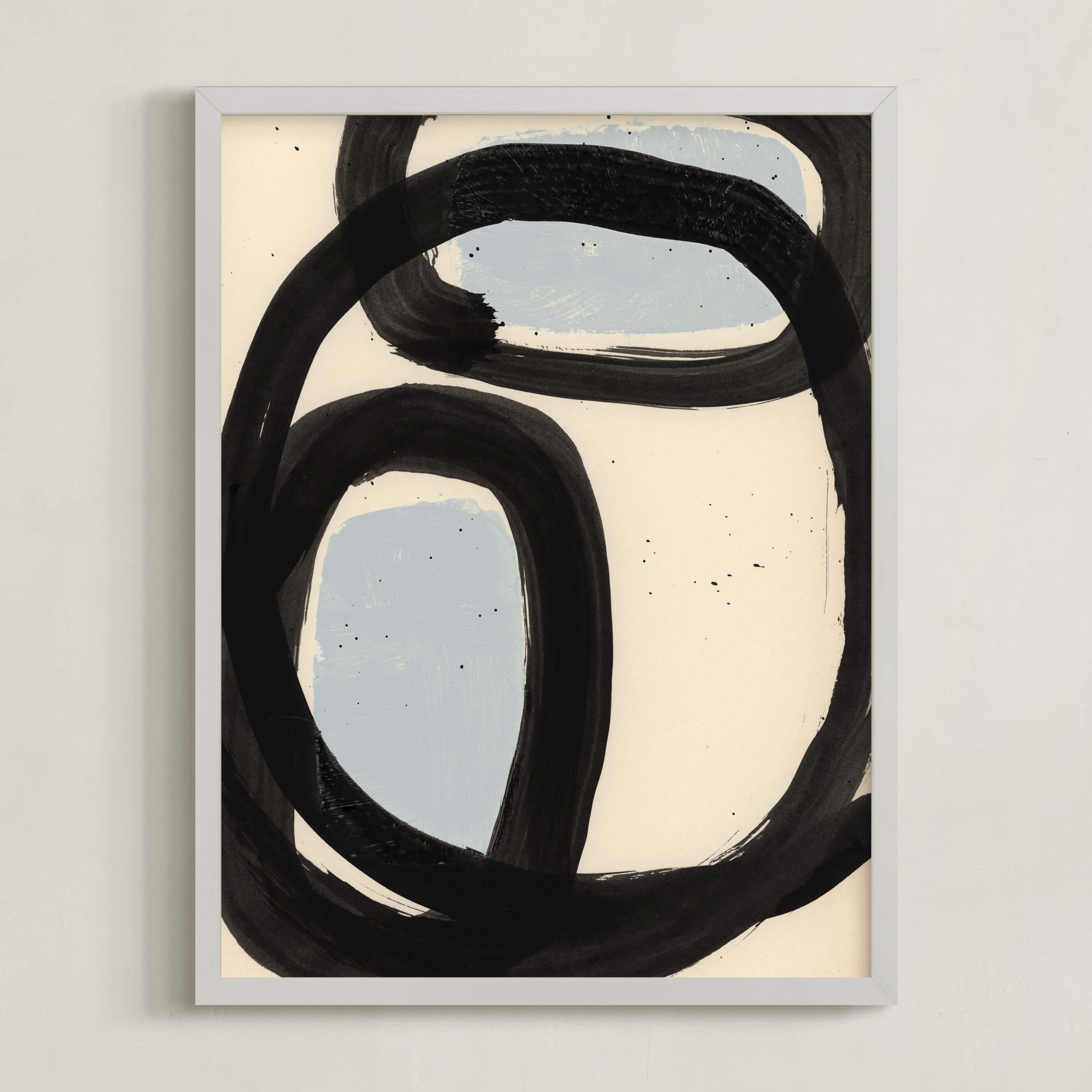 "Encapsulated Shapes I" - Painting Limited Edition Art Print by Bethania Lima. | Minted