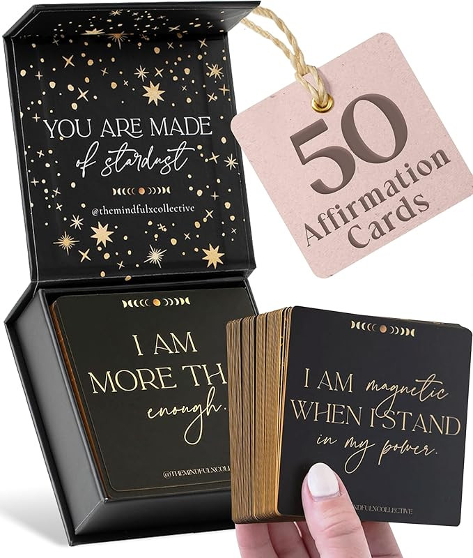 Affirmation Cards for Women - 50 Positive Affirmations Cards, Daily Affirmations for Women. Witch... | Amazon (US)