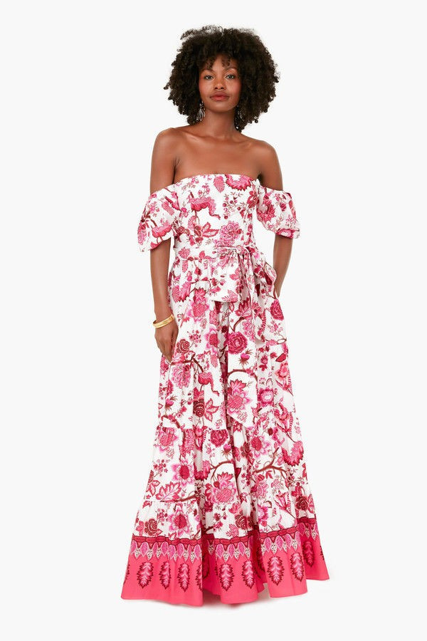 Jacobean Rouge Wethersfield Dress | Tuckernuck (US)