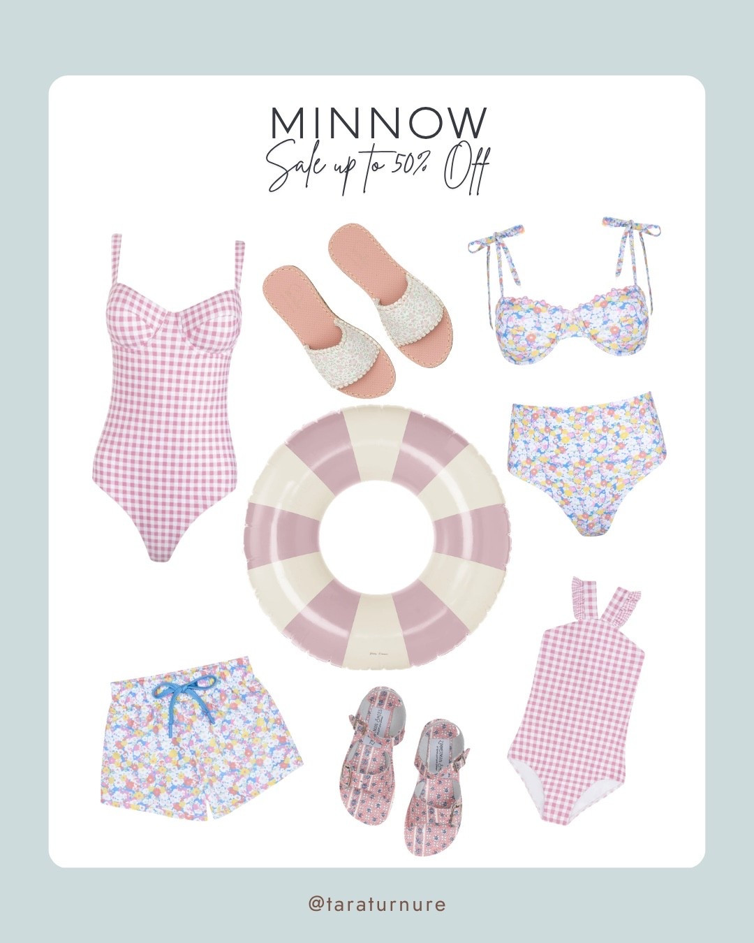 Minnow sale picks for the whole fam 🌸 Sweet swim styles up to 50% off!


Minnow sale, family swimwear, matching family swim, women’s swimwear, kids swimwear, girls swimsuits, boys swim trunks, gingham swimsuit, floral swimwear, beach accessories, pool floats, family vacation, beach vacation, pool day, summer sale, swim sale

#LTKSaleAlert #LTKSwim #LTKKids