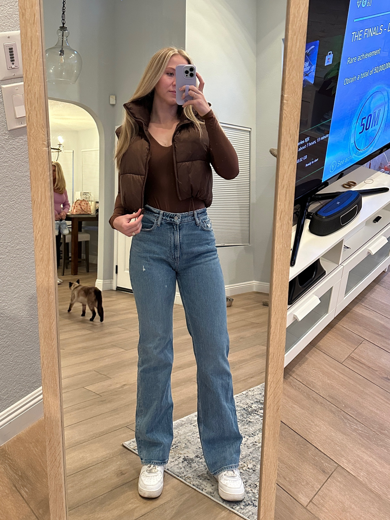 Size small vest/bodysuit, 25L pants