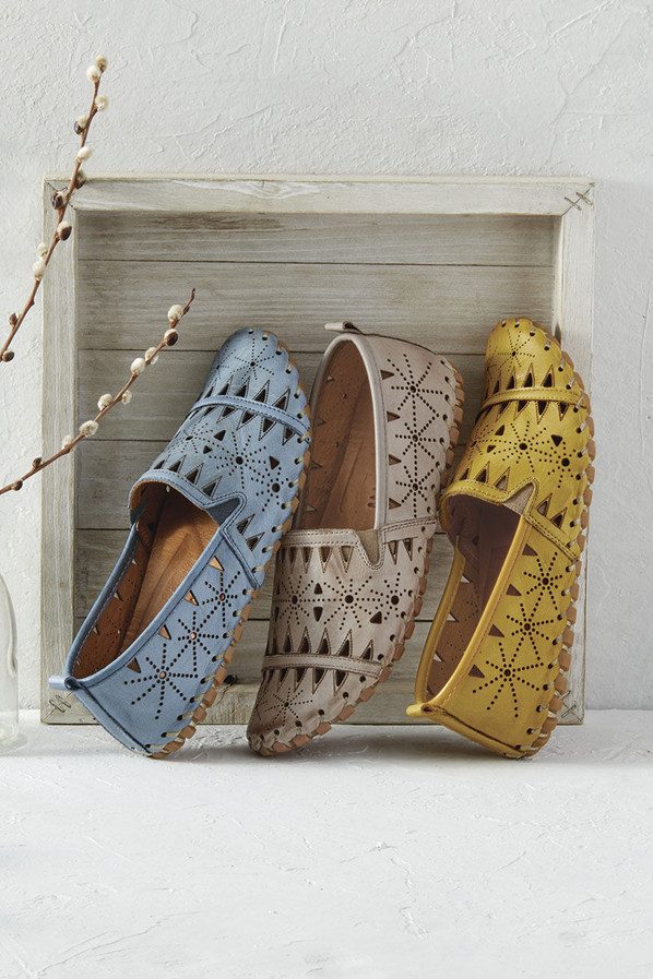 Fusaro Leather Flats by Spring Step® | Coldwater Creek