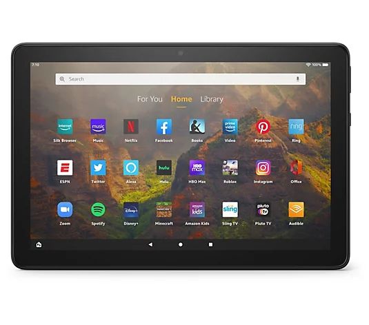 All-NEW Amazon Fire 10" 64GB WiFi Tablet with Software & Case Voucher | QVC