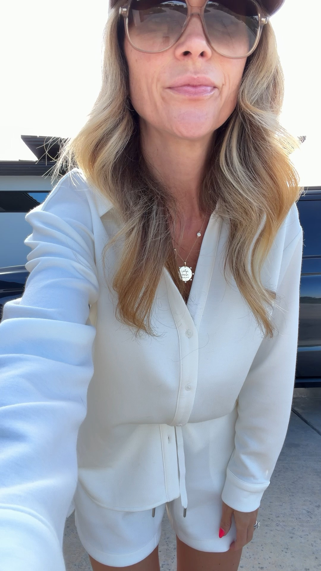 Another great set! So many people asked me to feel my outfit today hahaha love that code ASHLEEXSPANX for new customers!

#LTKmomlife #LTKSaleAlert #LTKOver40