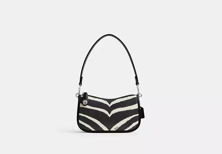 Swinger Bag 20 With Zebra Print | Coach Outlet US
