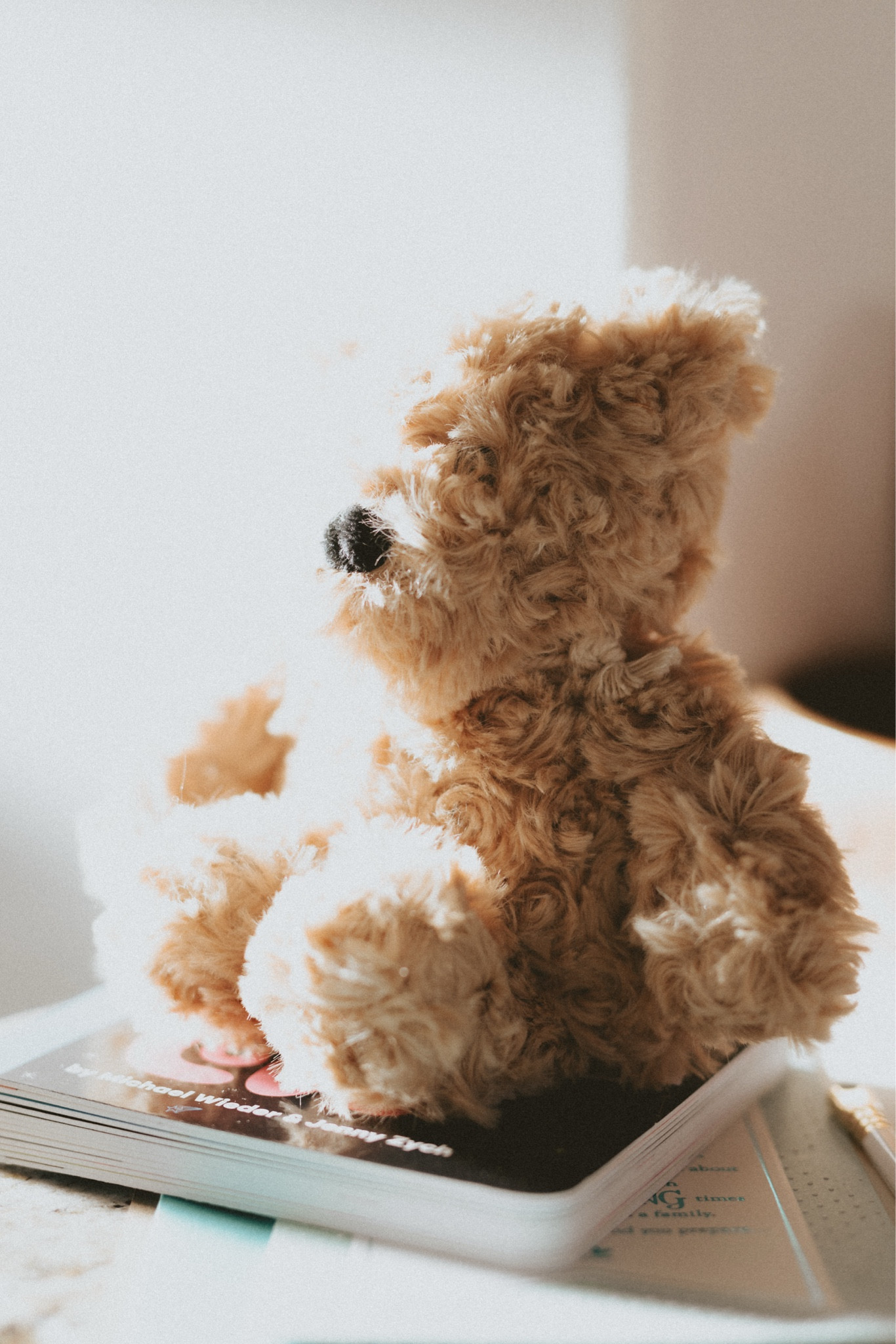 Warmies Microwaveable stuffed brown curly bear 🐻 

These toys are the cutest! 🫶🥰 if you heat up the toy in the microwave it works as a warm bottle and it smells like lavender (which promotes relaxation). 
Such a cute gift idea: for a baby or for Valentine’s Day! 🥰
I got the bear and they also have other weighted stuffed animals: love the black and white cow, that moose is seriously snuggable 🫶

#LTKFindsUnder50 #LTKGiftGuide #LTKBaby