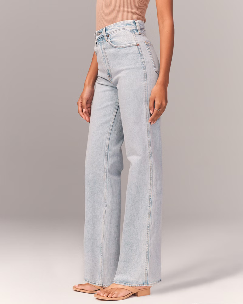 90s Ultra High Rise Relaxed Jeans | Abercrombie & Fitch (US)