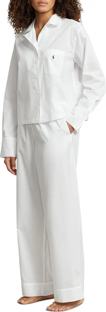 Polo Ralph Lauren Cotton Poplin Pajamas | Nordstrom | Nordstrom