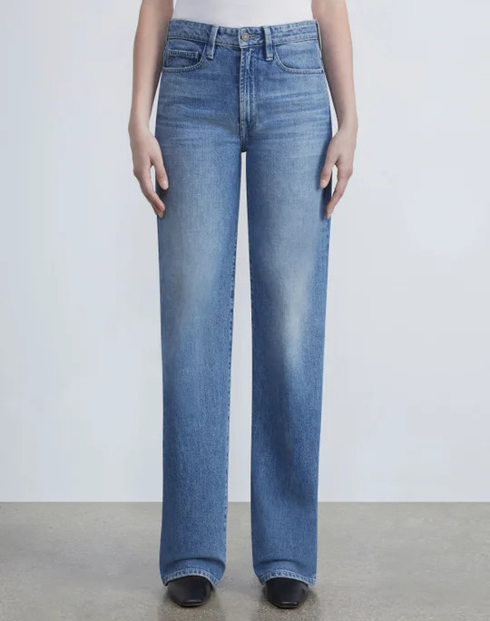L148 Denim Wyckoff Wide-Leg Jean | Lafayette 148 NY