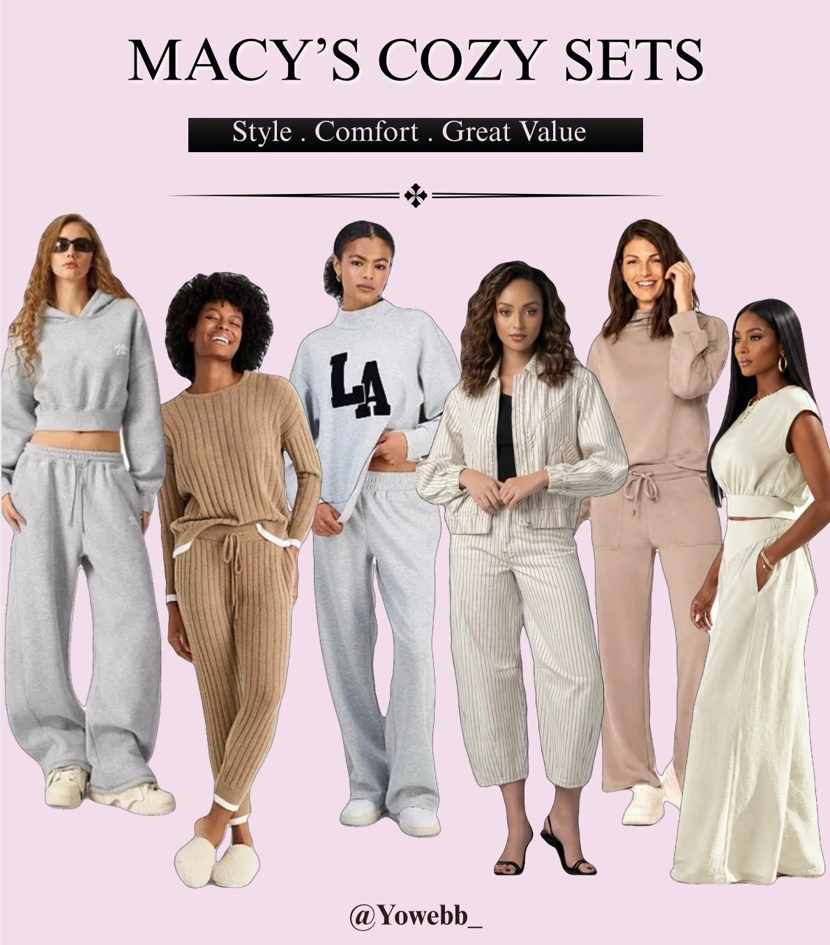 Cozy sets and comfy pieces you’ll want to live in all season.
 #MacysFind #LTKstyle #fallfashionhaul

#LTKSeasonal #LTKOver40